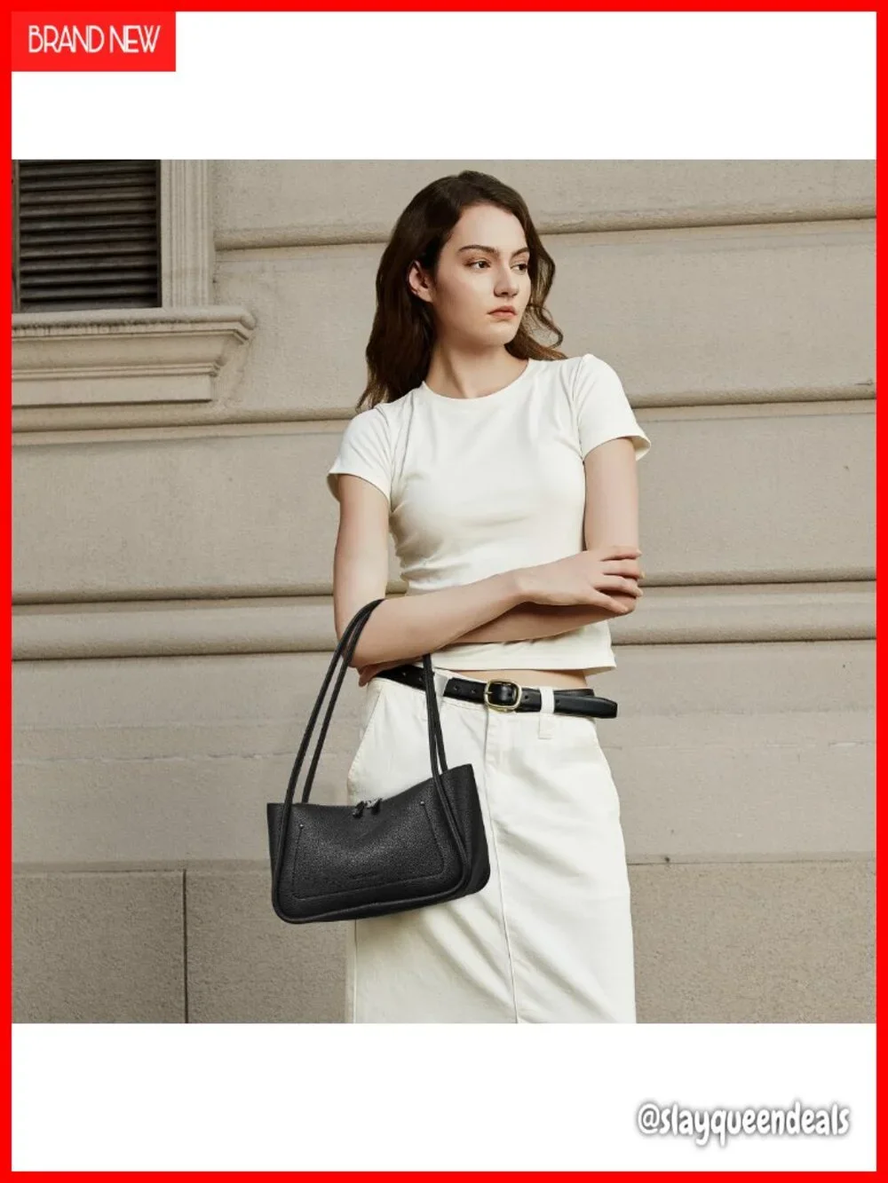 Small Hobo Bag Women Vegan Leather Shoulder Purse Designer Winter Handbag